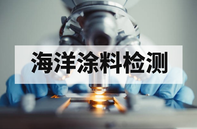 防污防锈漆在实海环境下的性能验证方法